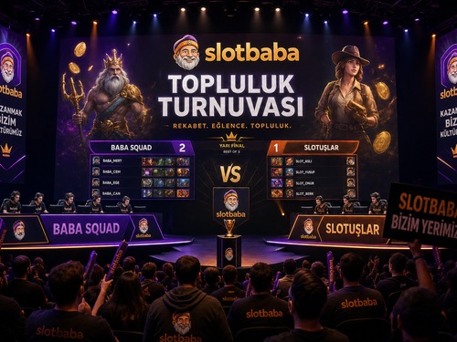 Slotbaba topluluk turnuva sahnesi