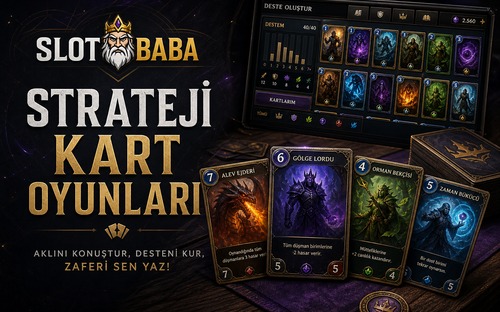 Slotbaba strateji kart oyunları görseli