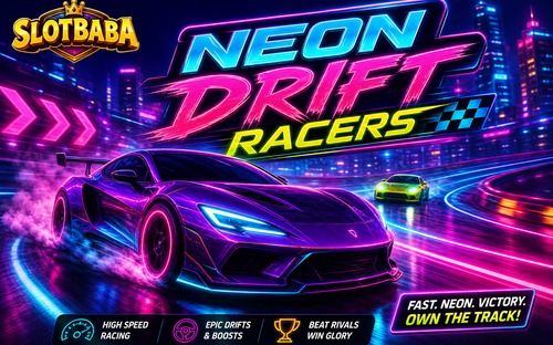 Neon Drift Racers yarış oyunu görseli