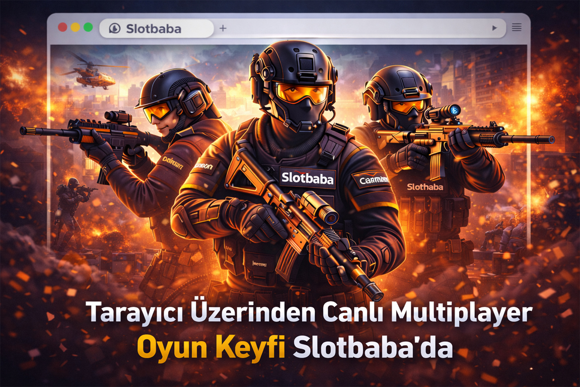 Tarayıcı Üzerinden Canlı Multiplayer Oyun Keyfi Slotbaba’da